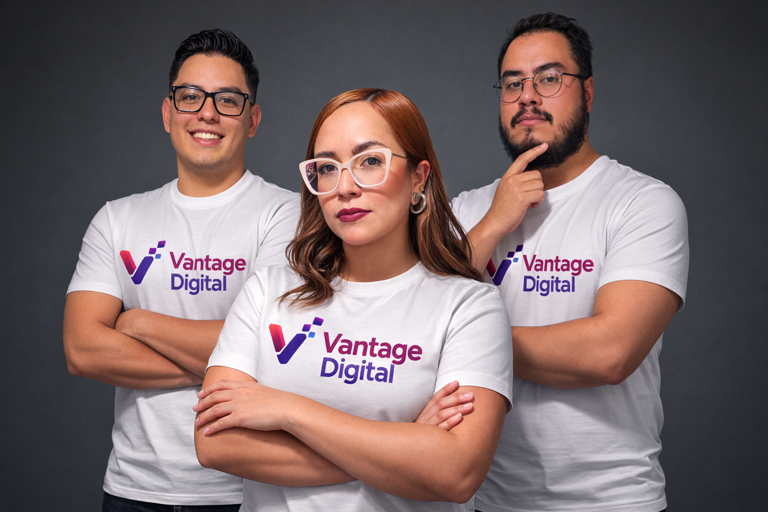 Equipo Vantage Digital trabajando en estrategias digitales